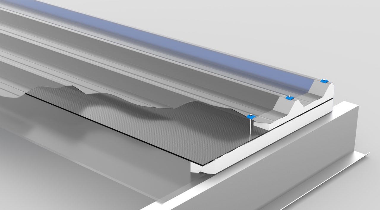 Domer Vivid Hybrid | Skylight System for Profiled Roofs