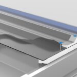 Domer Vivid Hybrid | Skylight System for Profiled Roofs